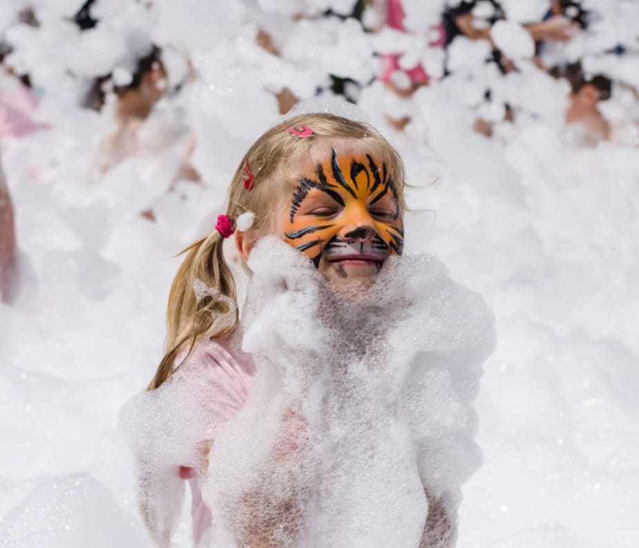 Family Foam Party