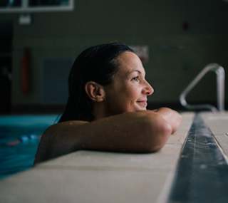Retallack swimming image