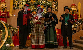 Outdoor Christmas Carol Singing image