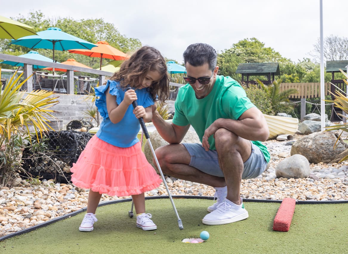 Crazy golf course image