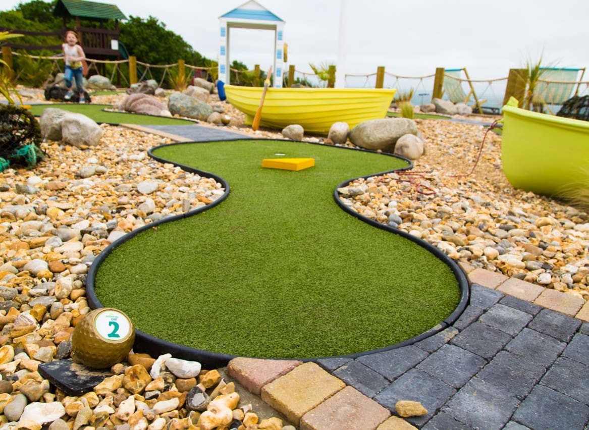 Crazy golf course image