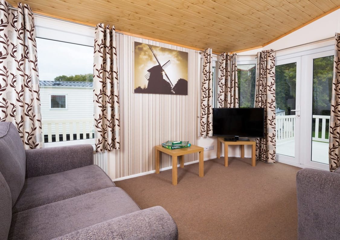 Clean and convenient lounge area