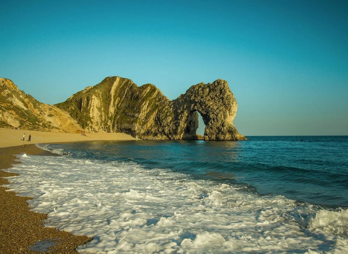 An image of Durdle Door on the coast of Dorset. image