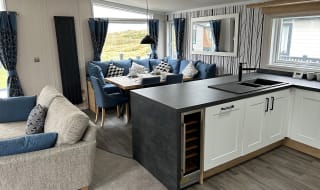 Indulgent Lodge with Seaview image
