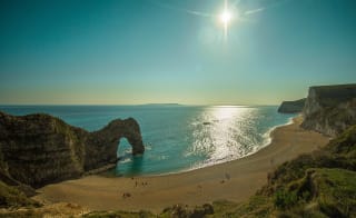 Durdle Door Beach, West Lulworth image
