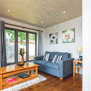 Modern and stylish living area
