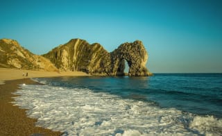 An image of Durdle Door on the coast of Dorset. image