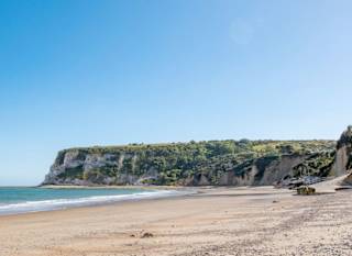 Whitecliff Bay Holiday Park views