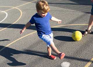 Multi-use sports court image