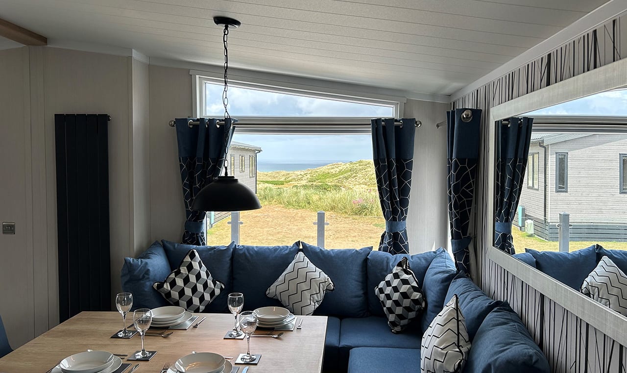 Indulgent Lodge with Seaview image