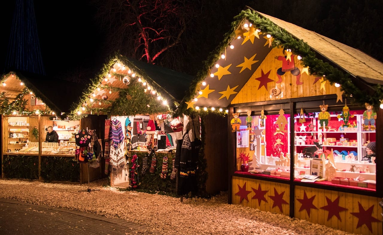 Truro Christmas Market, Cornwall image