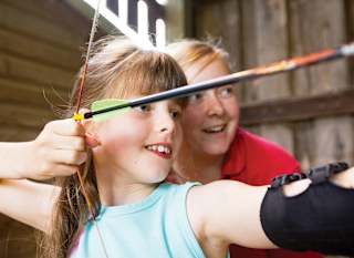 An image of our awesome on-site activity, Target Archery. image