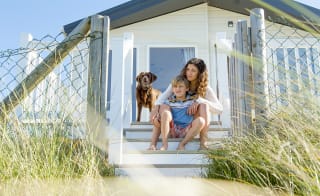 One of our family, dog-friendly static caravans. image