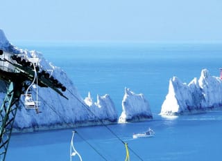An image of The Needles Park, Isle of Wight. image
