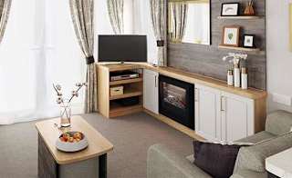 Bright and spacious interior of one of our holiday homes for sale. image