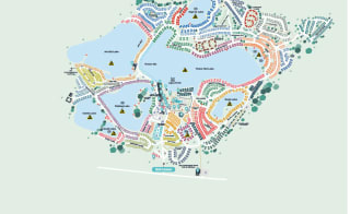 Tattershall Lakes map