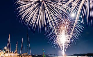 Poole Quay Fireworks image