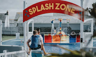 Splash zone at Bude