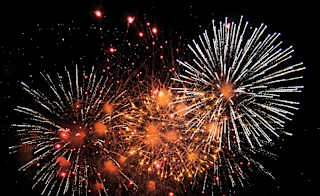Watch a Christmas Fireworks Display image