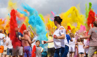 Colour Festival scrapbook...