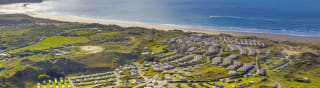 A drone image of our stunning Cornwall park, St Ives Bay. image