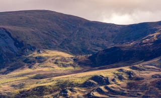 Rhaeadr Nantcol Waterfalls Circular image