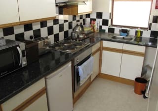 Clean and convenient dining area