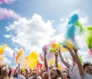 Colour Throw