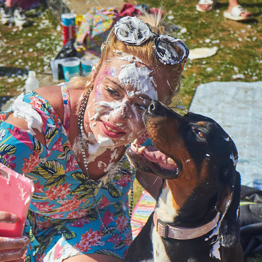 Custard Pie Fight scrapbook...