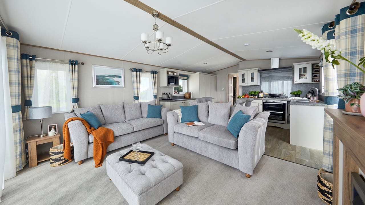 An inside view one of our stunning holiday homes.