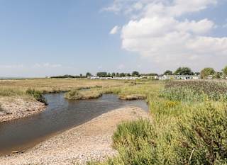 Mersea Island aerial view