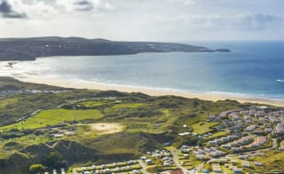 Stunning views from our holiday park in Cornwall, St Ives Bay. image