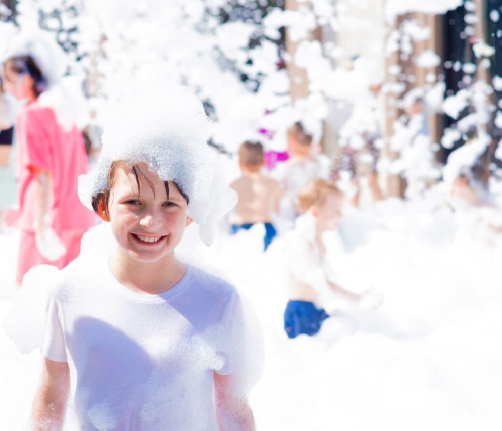Family Foam Party