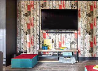 The lounge area of one of our exclusive accommodations, The TriBeCa. Book your holiday now! image