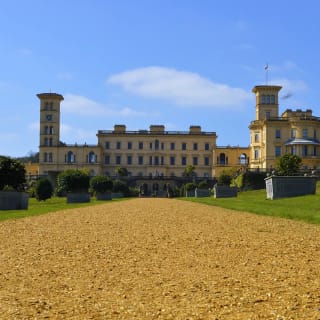 An image of Osbourne House in the Isle of Wight on a summers day. image