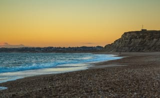 Hengistbury Head Beach image