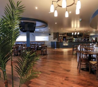 The interior The Sandpiper Restaurant and Sports Bar at our North Wales Holiday Park, Golden Sands. image