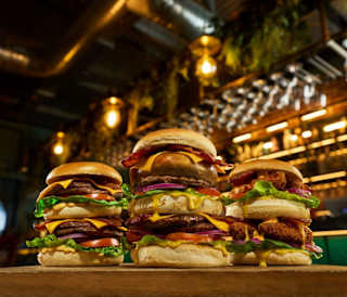 Stacked Burgers