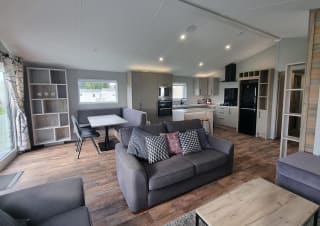 Clean and convenient dining area