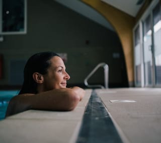 Retallack swimming image