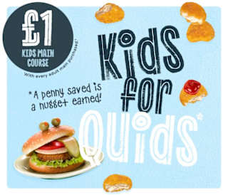 Kids eat for £1