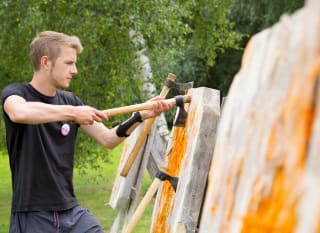 Target Axe Throwing image