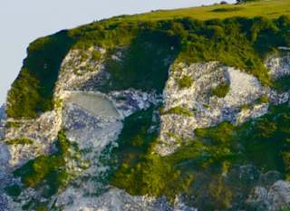 Secluded sandy beach image
