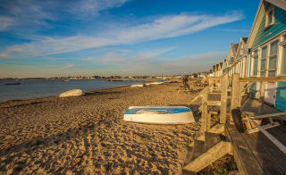 Hengistbury Head Beach image