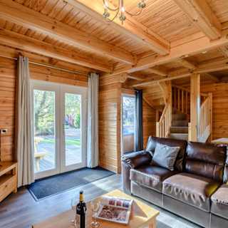 Spacious lounge area