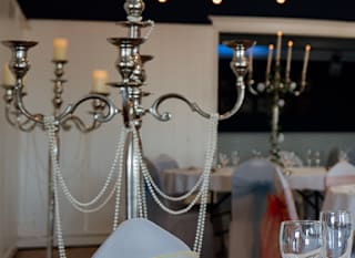 Wedding table at Beachcomber Entertainment Centre. image