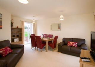 Convenient dining area