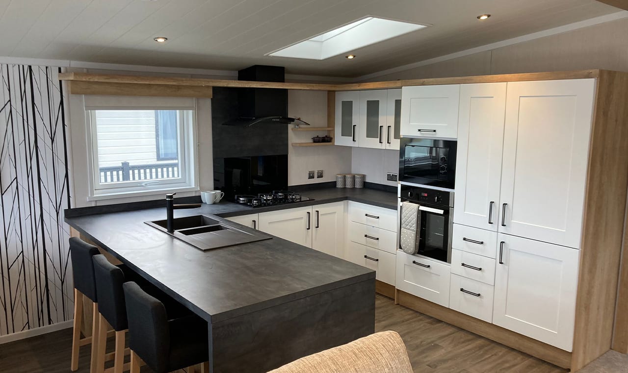 Indulgent Lodge with Seaview image