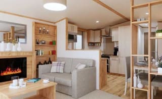 Bright and spacious interior of one of our holiday homes for sale. image