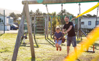 The playground area at one of our holiday parks. image